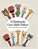 12 Cross stitch bookmarks 2027: Cute and creative designs for book lovers