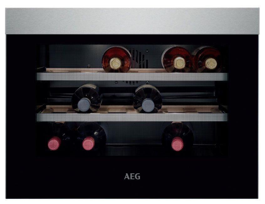 AEG KWK884520M - Compressor Wine Cooler - Built-in - Stainless Steel