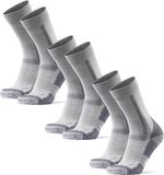 DANISH ENDURANCE Wandelsokken - Ademend Merino Wol met Blarenbescherming - Unisex - 3 Paar - Maat 35-38