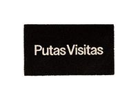 Fisura DM0937 Deurmat Grappig Binnen Groot Rechthoekig, 70x40cm, PVC & Kokos
