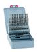 Boor/HSS KM 50 Boor/HSS kobalt spiraalboorset, 50-delig