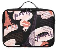 Organisateur de maquillage pour voyage avec design vintage Tour Eiffel