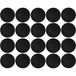 cyclingcolors 20 stuks Torx T25 schroefdoppen decoratieve kunststof doppen zwart