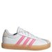adidas Sportswear VL Court leren sneakers - wit/roze