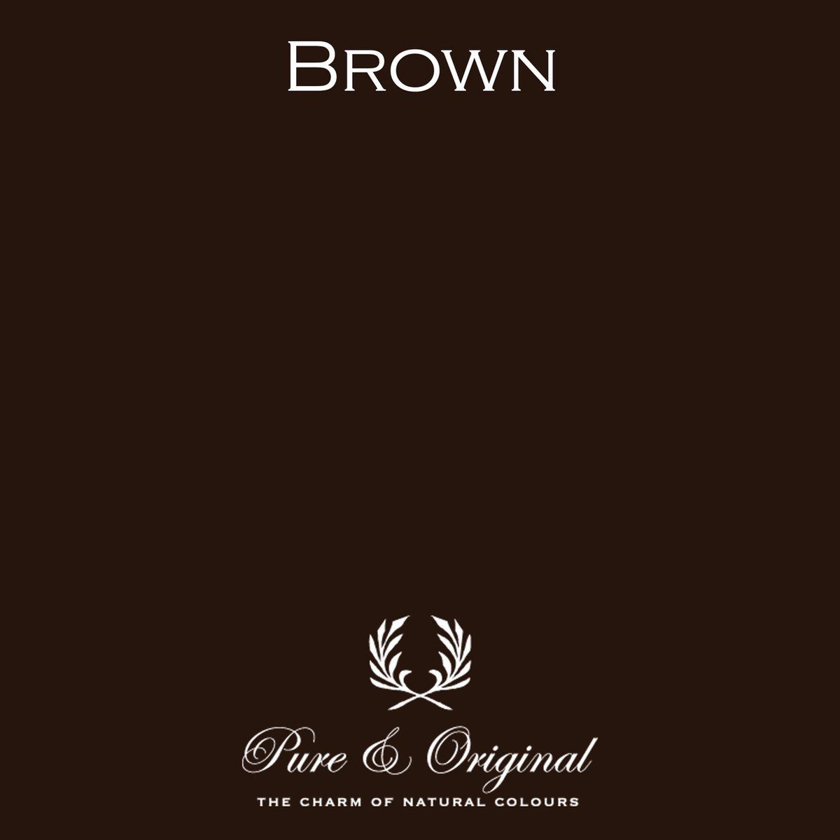 Pure & Original Licetto Afwasbare Muurverf Brown 1 L