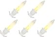 OE Lightning Reserve Kerstlampjes - 5 stuks - Witte Insteek Fitting - 2.5V/0.425W - Warm Wit Licht