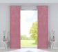 Gardinenbox Milano 203571-2 verduisteringsgordijn fluweel ondoorzichtig verzwaringsstaven HxB 245x60 cm, set van 2, oudroze