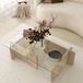 Emob Escape Salontafel | Travertin | Beige | Melamine | Spaanplaat | 105 x 65 x 30 cm