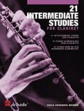 Paula Hal Leonard 21 Intermediate Studies for Clarinet