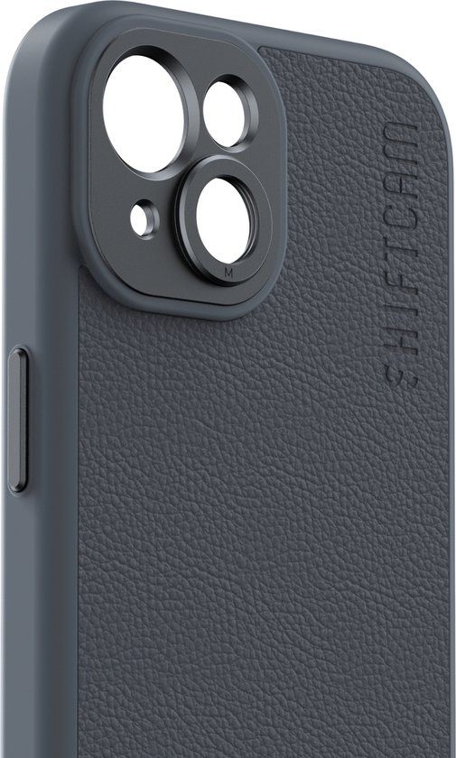 ShiftCam iPhone 15 Case - Vegan Leather - Anthracite