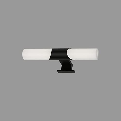 Briloner - LED-spiegellamp badkamer - 7W - Zwart - 32 cm
