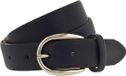 Vanzetti Leren Riem 30mm Leather Belt W80 Black Zwart