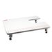 Alfa Uitschuiftafel voor naaimachine, wit, 28,5 x 40,5 x 3 cm