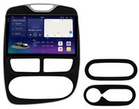 Android autoradio avec écran 2K pour Renault Clio IV (2013-2016), avec CarPlay, navigation, Bluetooth, commande au volant, GPS, stockage 6+128Go et 4G LTE