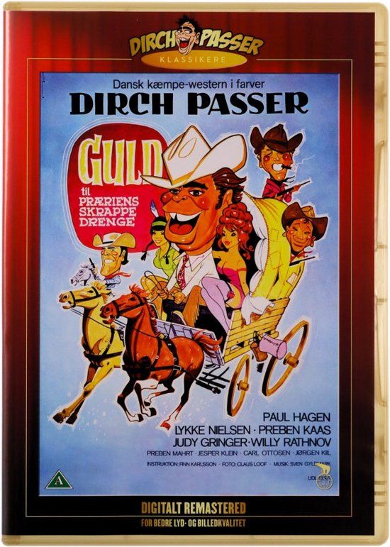Guld Til Prriens Skrappe Drenge (DVD)