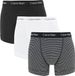Calvin Klein Trunks Heren Onderbroeken - 3-pack - Zwart/Wit