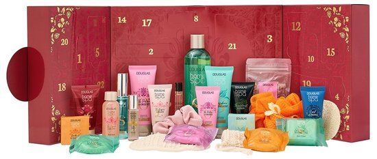 Douglas Collection Douglas Home Spa Adventskalender 2025 – Luxe Beauty Kalender met 24 Wellnessproducten – Cadeau voor hem & haar