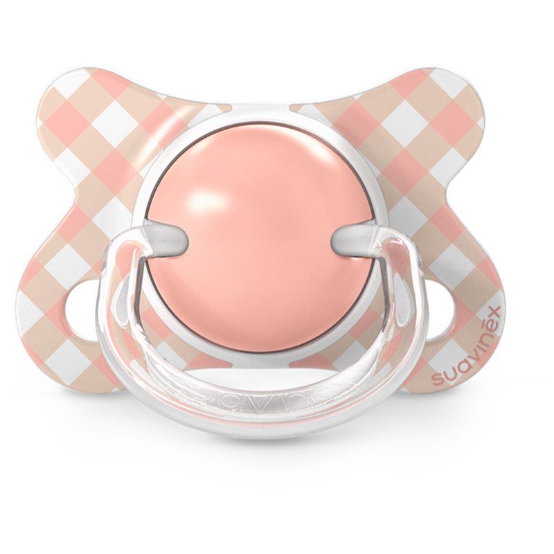 Suavinex, Set van 2 fopspenen voor pasgeborenen en zeer kleine baby's, speciale maat Mini -2/2 maanden, symmetrische fopspeen van siliconen SX Pro, plat, omkeerbaar, respecteert de mondontwikkeling