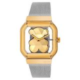 Tous D-Bear Party Analoog horloge met stalen band