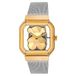 Tous D-Bear Party Analoog horloge met stalen band