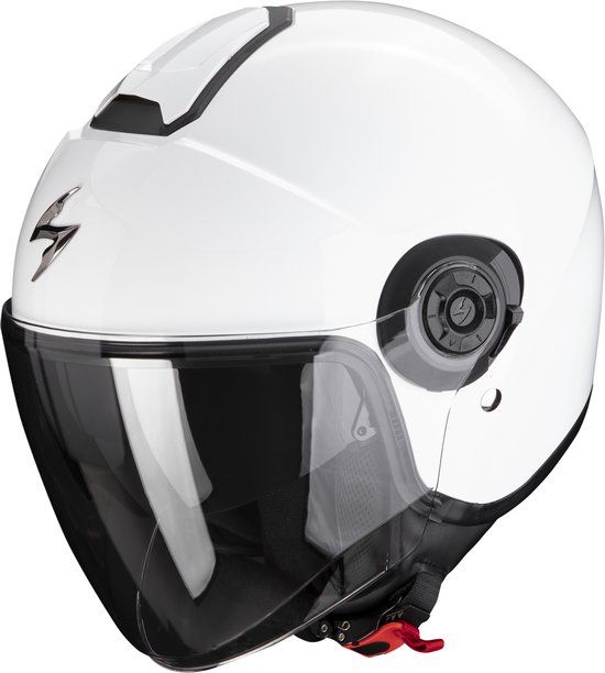 Scorpion Exo-City II Solid Wit Jethelm