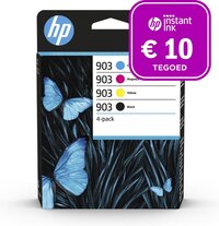 HP 903 - Inktcartridge kleur & zwart + Instant Ink tegoed