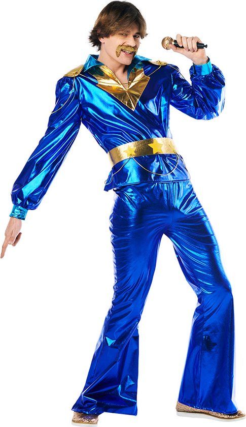 Boland - Kostuum Dancing King (M/L) - Volwassenen - Danser/danseres - Multi