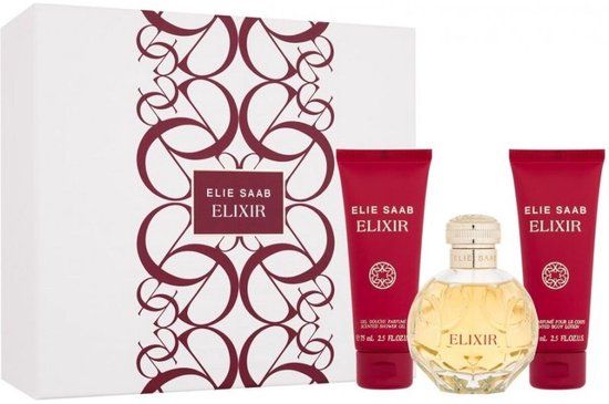 Elie Saab Parfumset voor Dames ELIXIR 3 Onderdelen