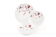 Merry Excelsa Merry Christmas servies 18-delige set wit/rood