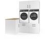 Wasophoogte® Wasmachine Kast Toronto - Wasmachine verhoger - Wasmachine ombouw - 700(D)*2030(B)*2110(H) mm - Wit