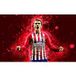 Papier peint panoramique Football - Joueur de foot - 408 cm x 255 cm