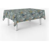 ECOMMERC3 Rechthoekig tafelkleed, 250 x 140 cm, duurzaam, eenvoudig te reinigen, vlekwerend, waterdicht