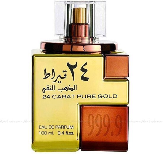 Lattafa 24 karaat pure gouden geur 100ml van EDP - langdurige geur