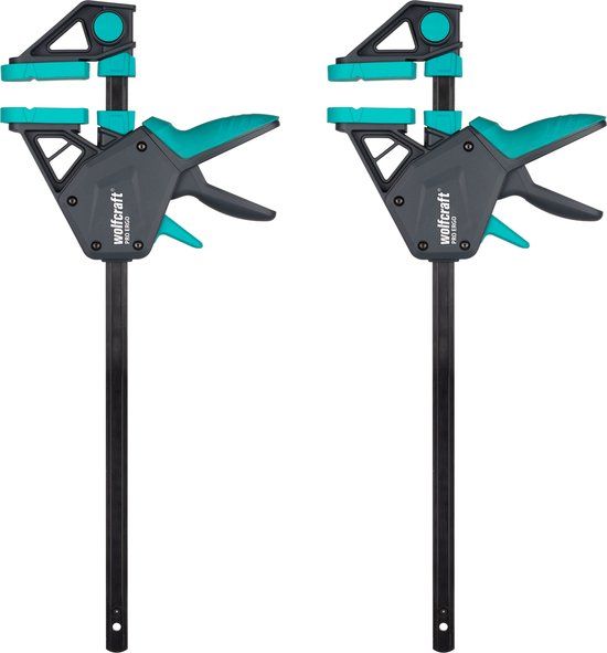 wolfcraft - 2 Lijmklemmen PRO ERGO - 300 mm Lijmklem