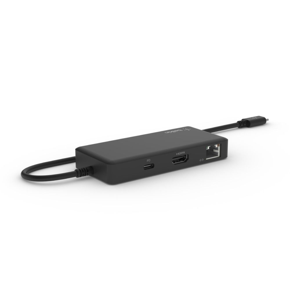 Belkin 5-in-1 USB-C Travel Dock - Black