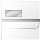Merkloos Yosan Enveloppen 500 Stuks Wit 11,5 x 22,5 cm