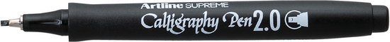 Artline Kalligrafiepen ErgoLine Schrijfbreedte: 2,0 mm Zwart