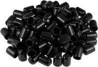 OEM TPHM Precision Components Ltd. 100 stuks Schroefdraadbescherming, zwart, 2 mm binnendiameter