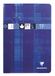 Clairefontaine 3177C Pak met 10 Geniete Oefenschriften - A4 21x29,7 cm - 64 Pagina's Grote Ruitjes 90 g en Effen 125 g - Omslag Gecoat Karton - Willekeurige Kleuren
