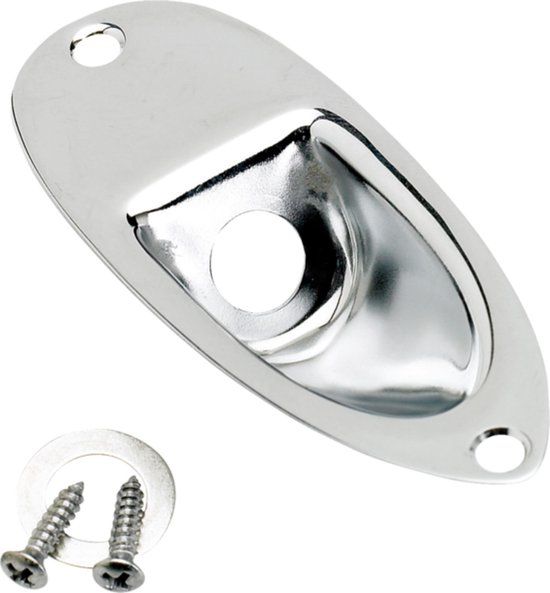 Fender Jack Ferrules for Strat Chrome