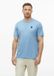 s.Oliver T-shirt van fijne jersey met logopatch - Lichtblauw - Maat L
