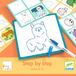 Djeco tekenpakket Step by Step Lama & Co