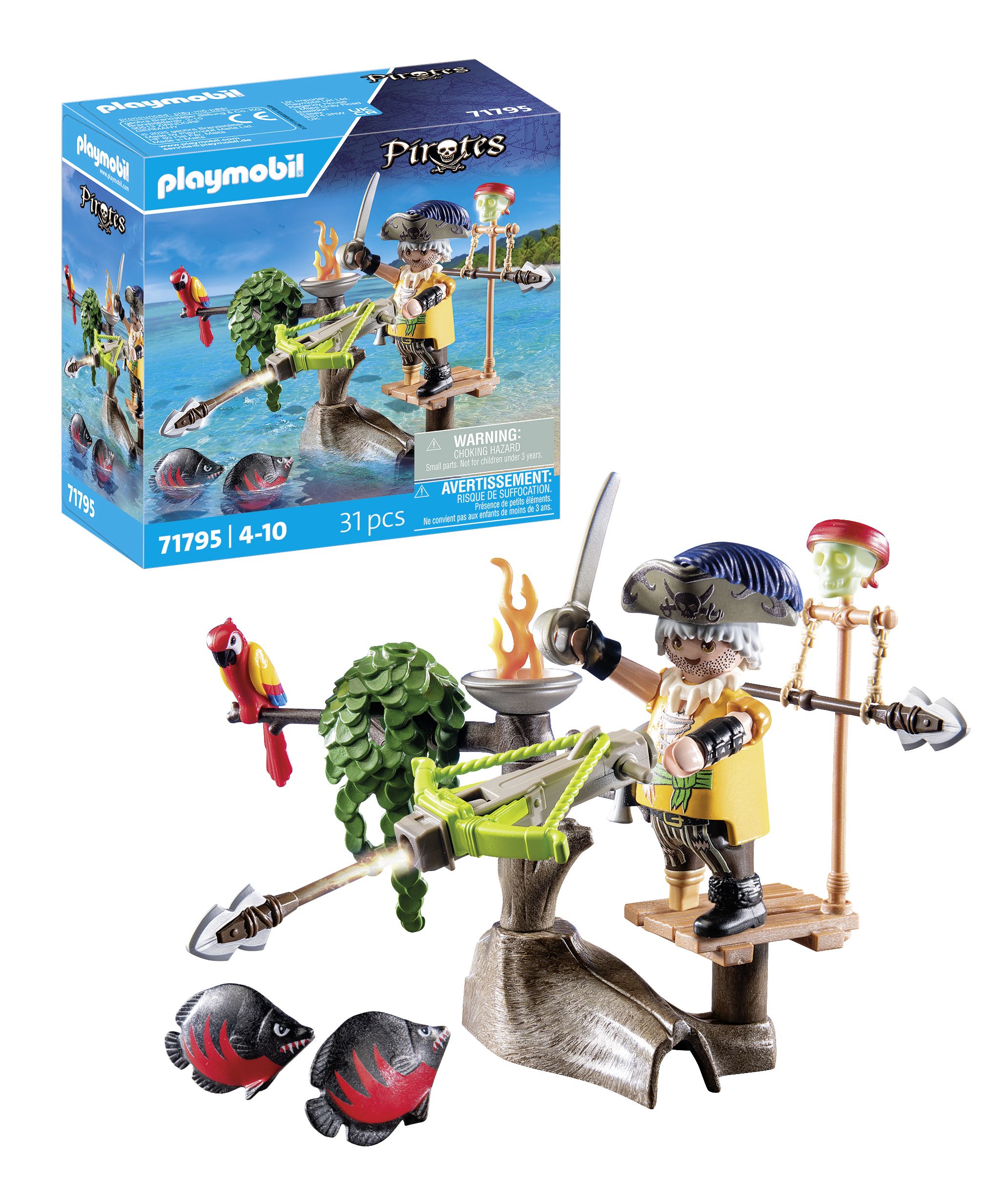 Playmobil Pirates 71795 Piraat met ballista