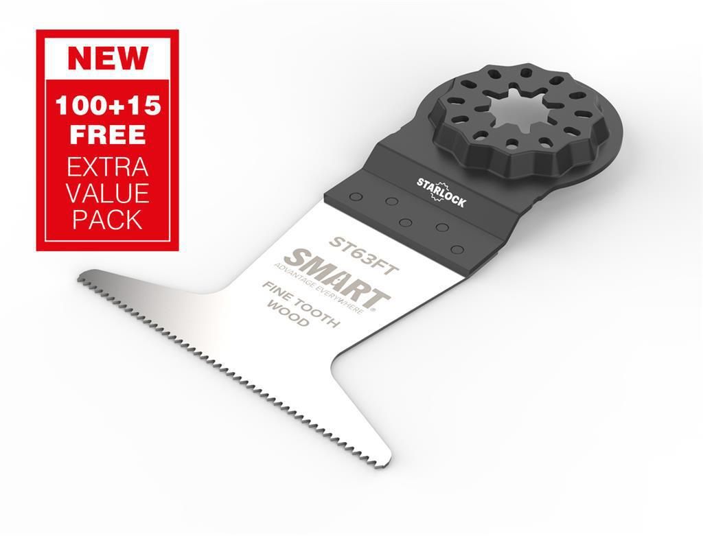 SL PRO 63 mm zaagbl. fijn hout - ST63FT100+15