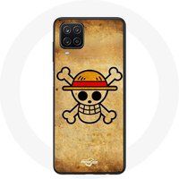 Maniacase Etui voor Samsung Galaxy A42 5G Manga One Piece Death's Head