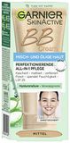 Garnier SkinActive BB Cream All-in-1 dagcrème met hyaluronzuur en aloë vera, voor gemengde en olieachtige huid, SPF 25, medium, 50 ml