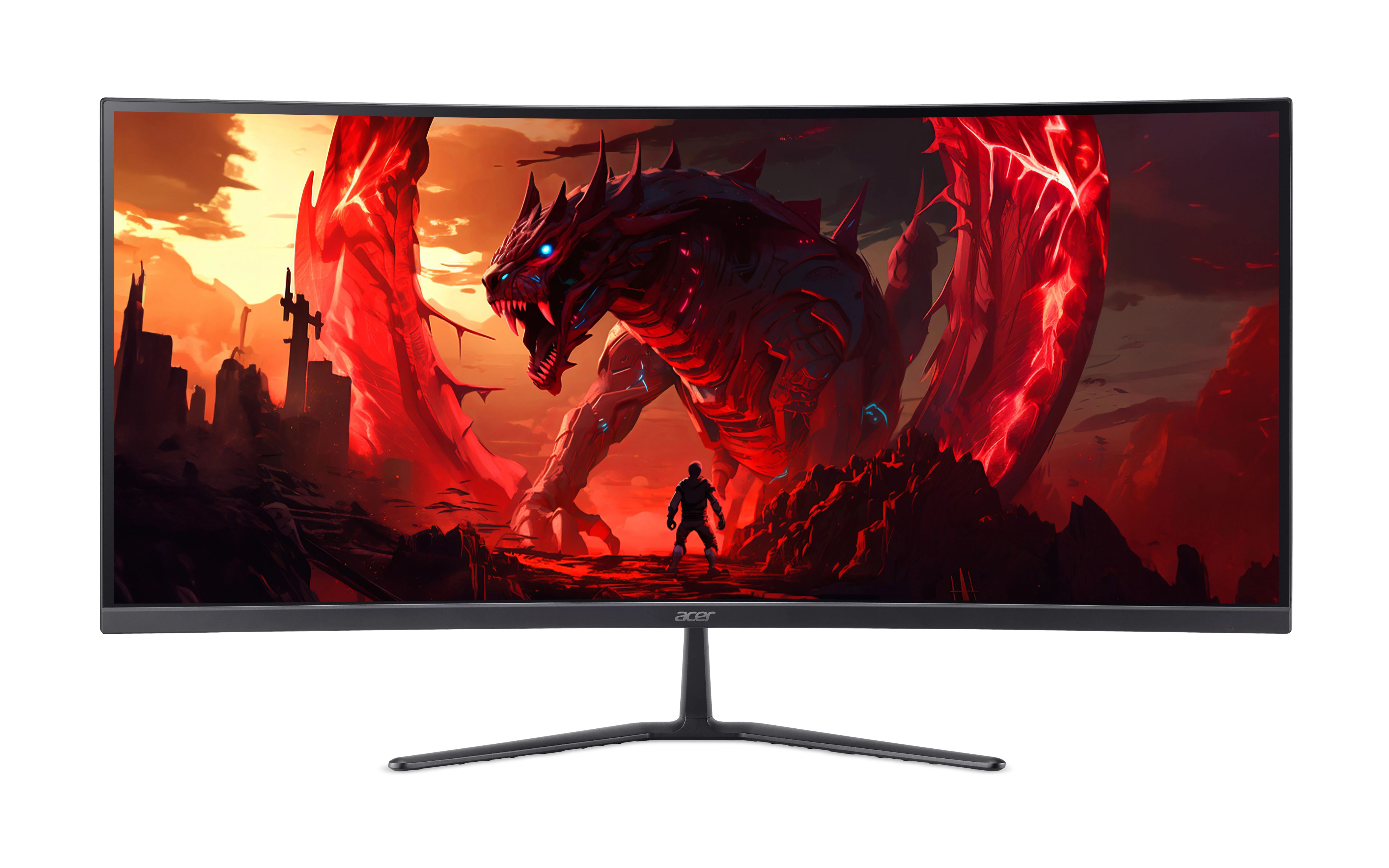 Acer ED340CUR X0 34" UltraWide Quad HD Curved Gaming Monitor