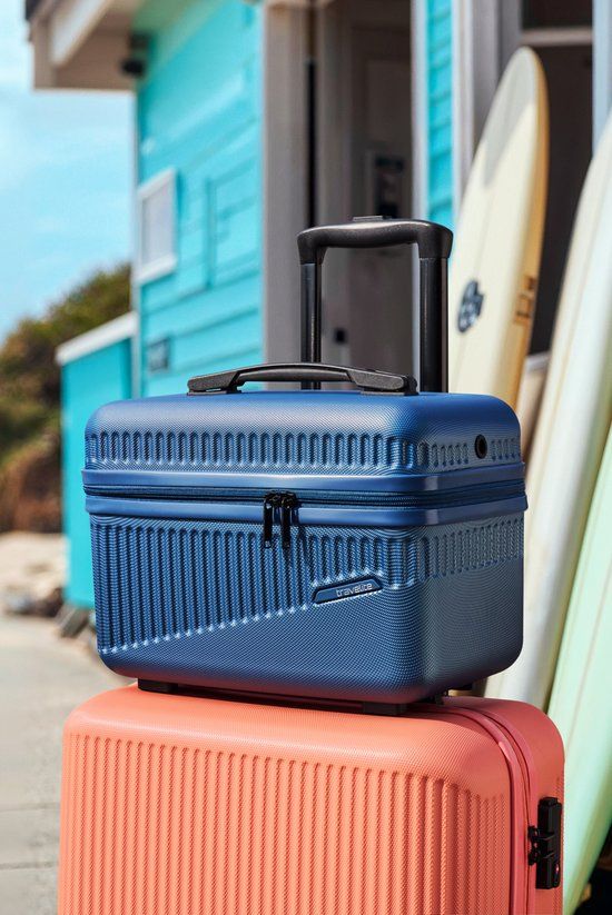 Travelite Bali Beautycase White / Cognac