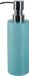 Spirella Zeepdispenser Tube Ribbed – Turquoise Kunststof – Vrijstaand