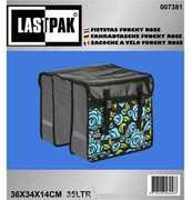 Lastpak FIETSTAS BISONYL CANVAS FUNKY ROSE 35 LTR